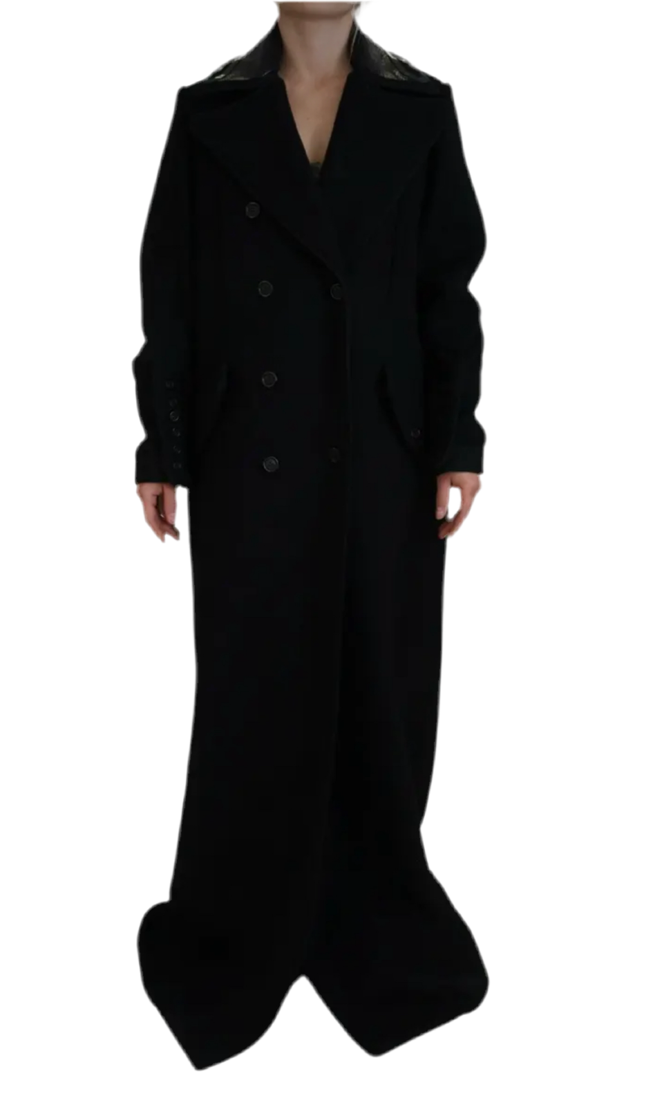 DSQUARED²
Black Double Breasted Long Coat Jacket