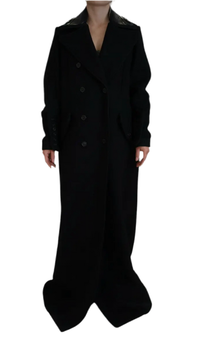 DSQUARED²
Black Double Breasted Long Coat Jacket