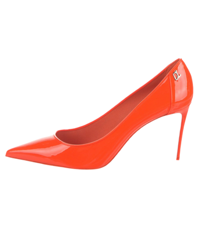 Christian Louboutin
SPORTY KATE ORANGE PATENT LEATHER HIGH HEEL PUMPS