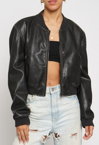 “ISABEL” BOMBER JACKET