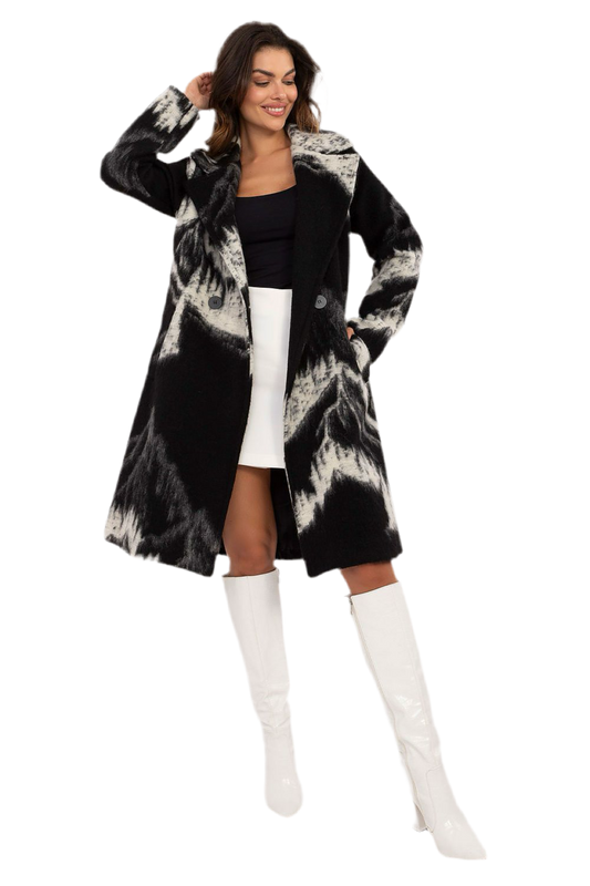 “PEACHES” KNEE LENGTH COAT