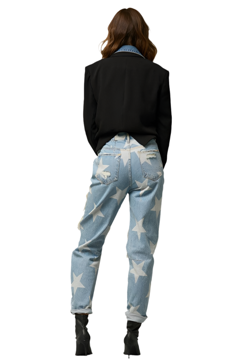 “STAR” SLOUCH JEANS