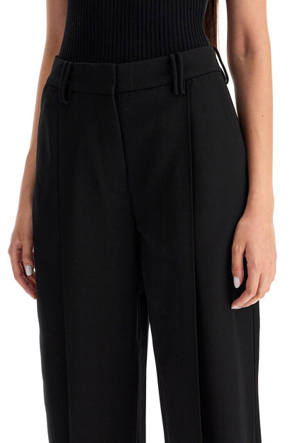 Ganni Ganni lightweight pants with pleats