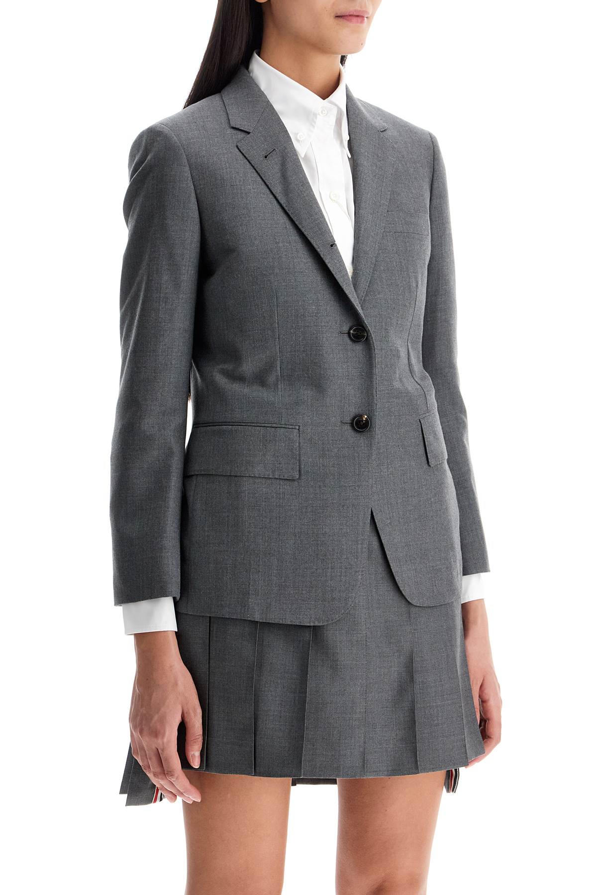 Thom Browne Thom Browne wool twill jacket in slim fit style