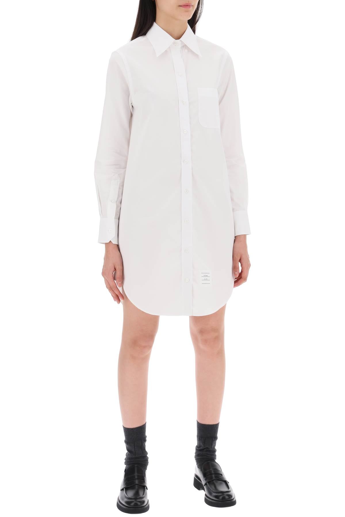 Thom Browne Thom Browne short button-down shirt dress