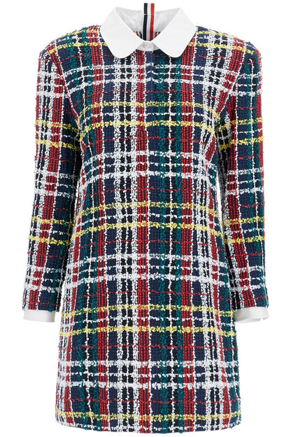 Thom Browne Thom Browne tweed mini sheath dress in