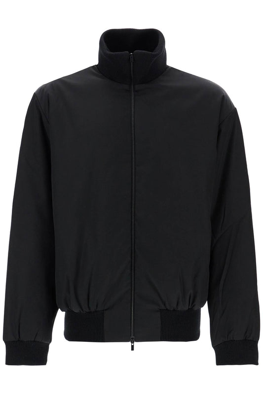 Fear Of God Fear Of God black nylon bomber with high collar