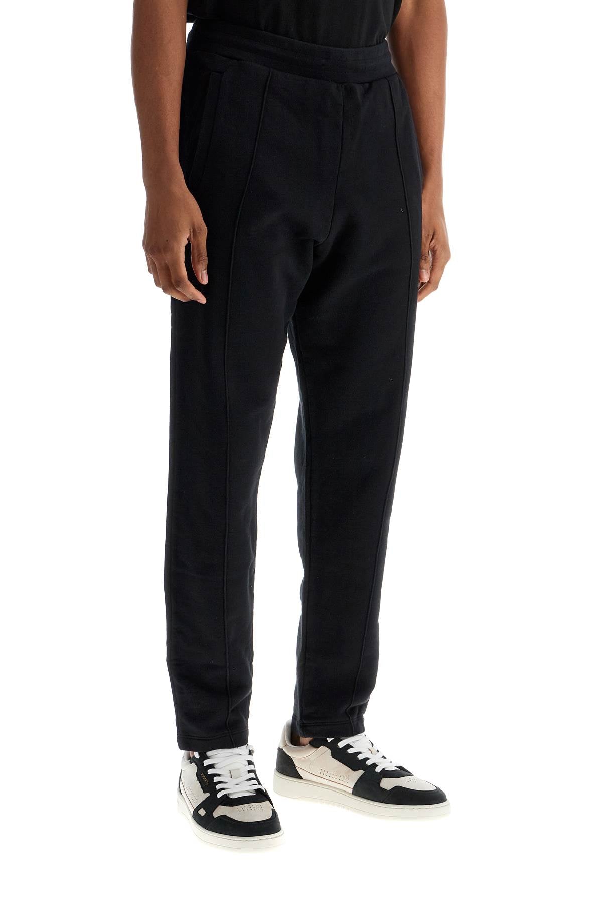 Golden Goose Golden Goose high-waisted black cotton jogger pants