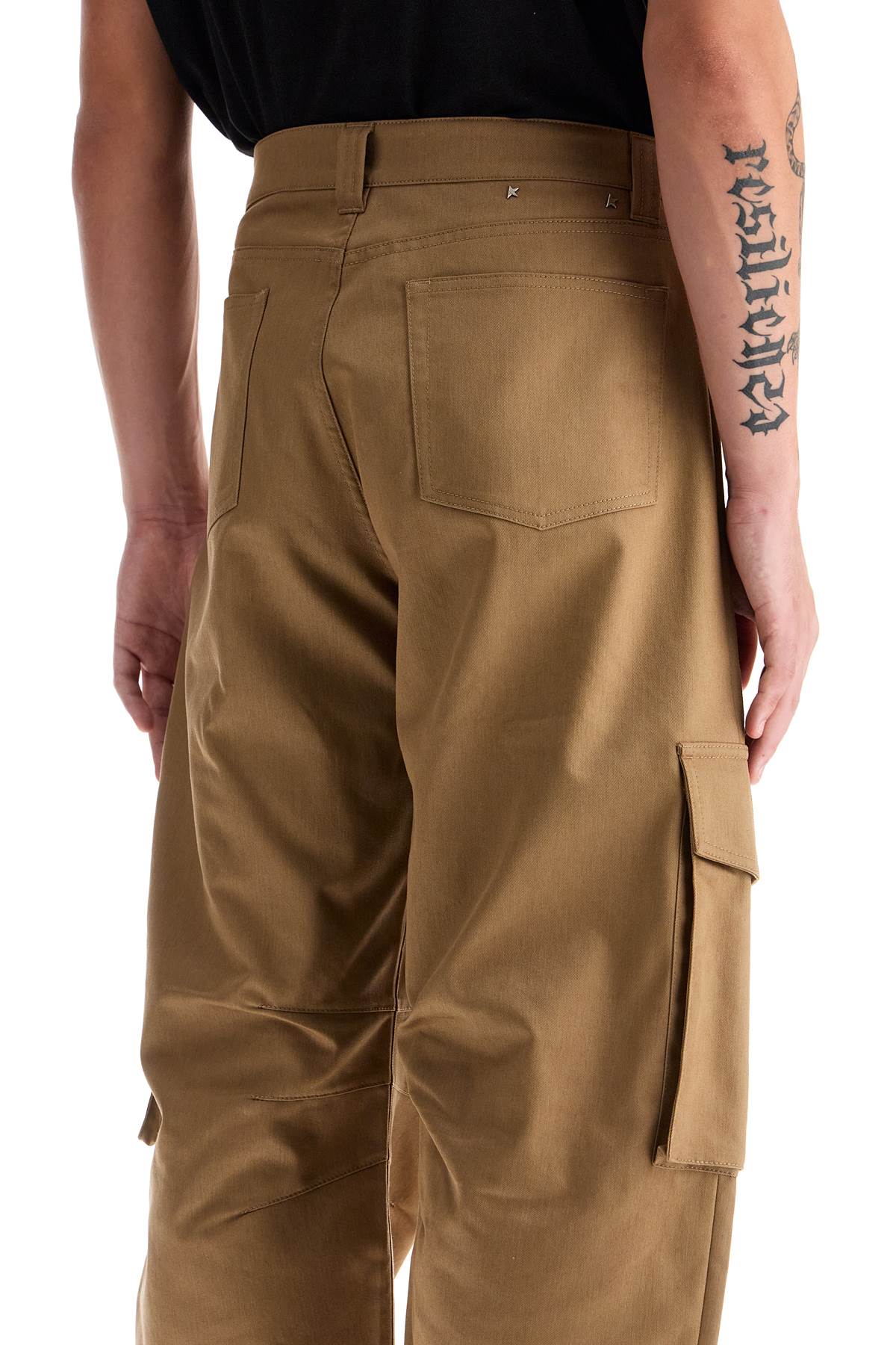 Golden Goose Golden Goose twill cargo pants in italian