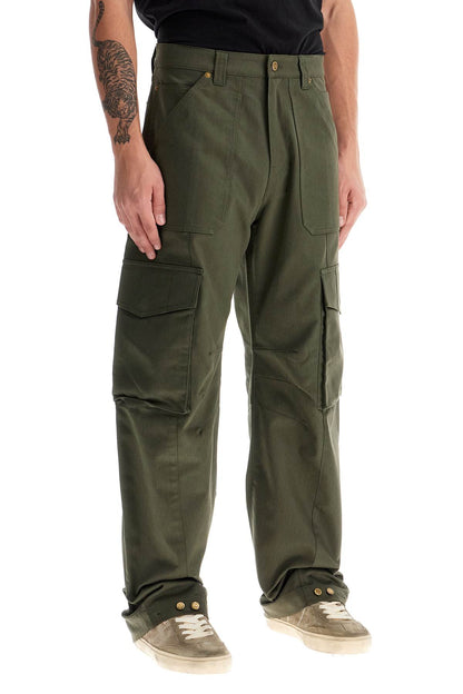 Golden Goose Golden Goose twill cargo pants in italian