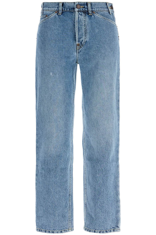 Moschino Moschino slim fit jeans with adjustable waistband