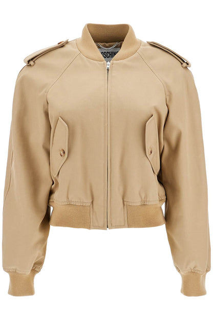 Moschino Moschino gabardine bomber