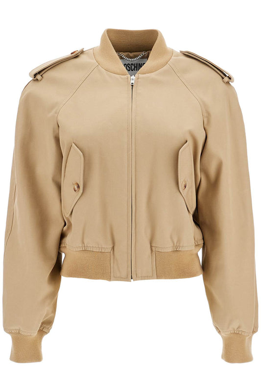 Moschino Moschino gabardine bomber