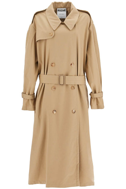 Moschino Moschino double-breasted trench coat with