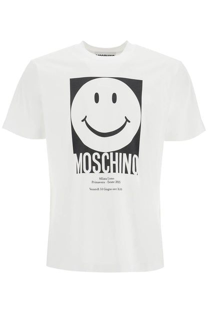 Moschino Moschino 'smiley print t-shirt