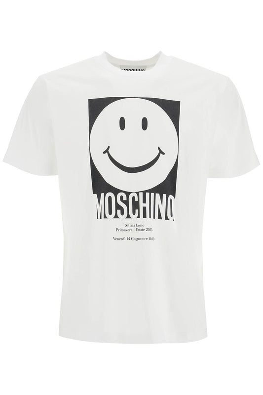 Moschino Moschino 'smiley print t-shirt