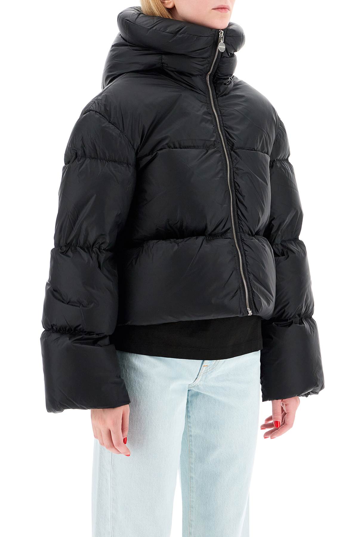 Ienki Ienki Ienki Ienki hooded kenny j boxy down jacket