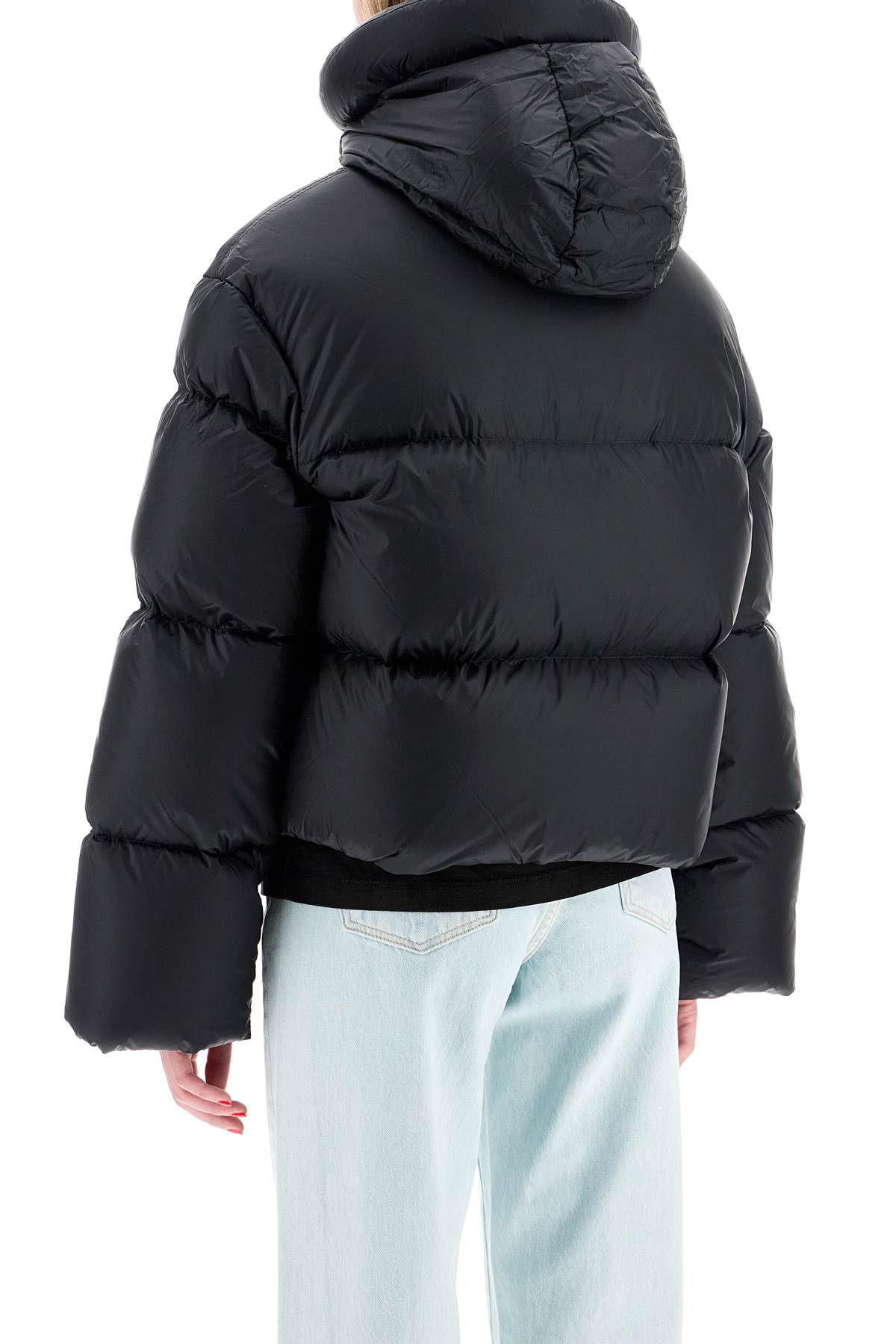 Ienki Ienki Ienki Ienki hooded kenny j boxy down jacket