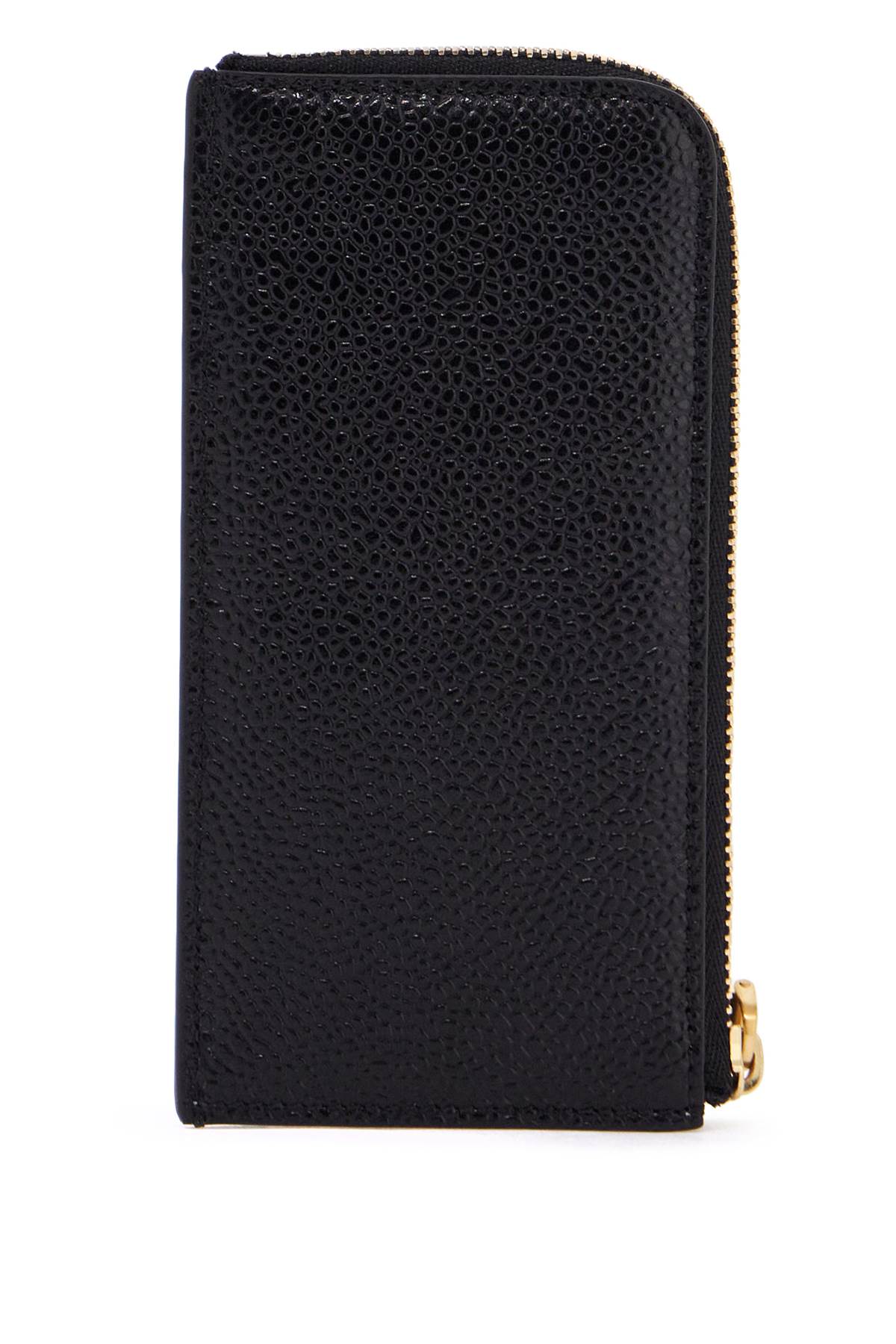 Thom Browne Thom Browne pebble grain leather cardholder