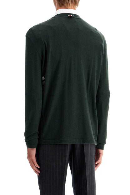 Thom Browne Thom Browne long-sleeved wool jersey t-shirt for men