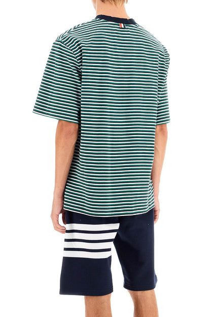 Thom Browne Thom Browne "striped oversized jersey t-shirt"