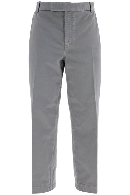 Thom Browne medium grey cotton chino utility pants