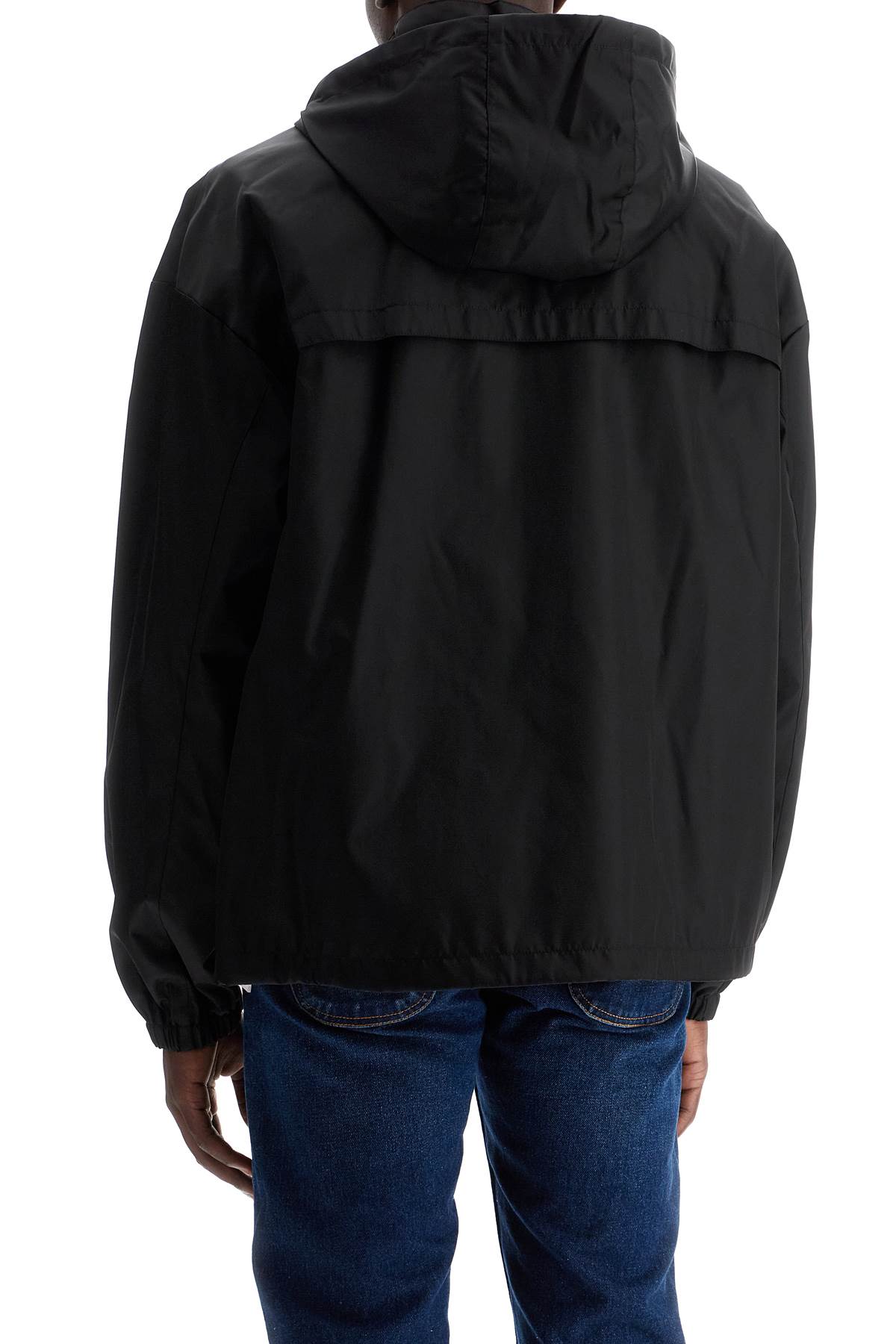 Off White Off White Off-White boxy windbreaker jacket with hood