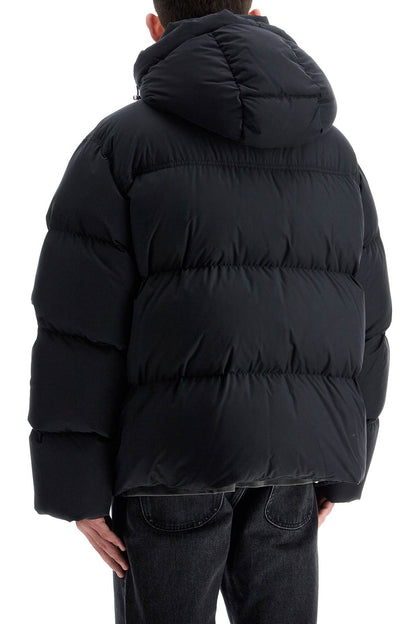 Off White Off White Off-White "down jacket with logo patch