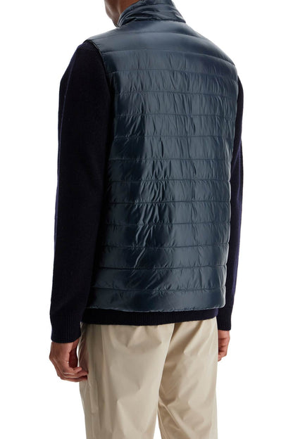 HERNO HERNO reversible black polyamide gilet