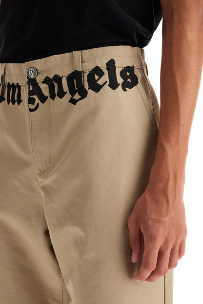 Palm Angels Palm Angels chino pants with logo branding