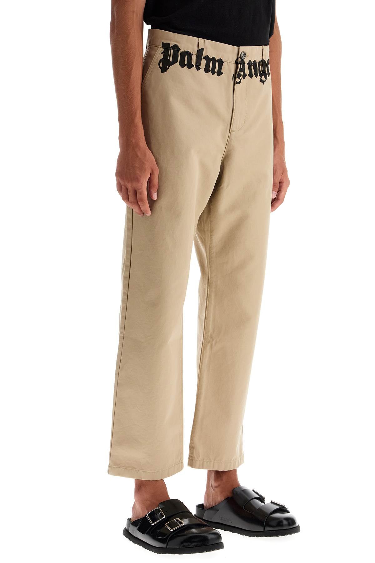 Palm Angels Palm Angels chino pants with logo branding