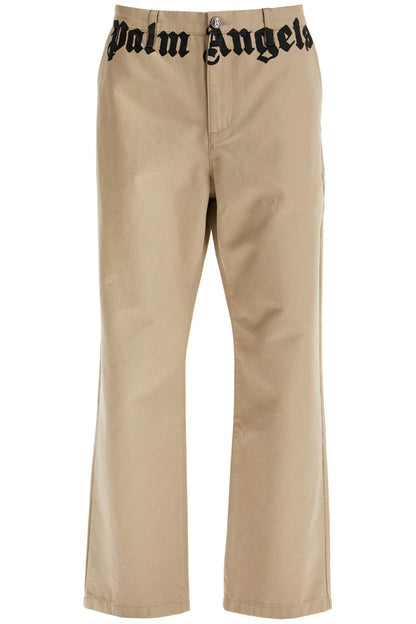 Palm Angels Palm Angels chino pants with logo branding