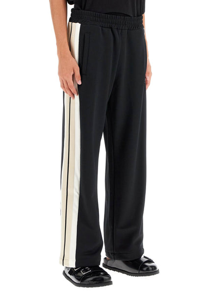 Palm Angels Palm Angels contrast band joggers with track in