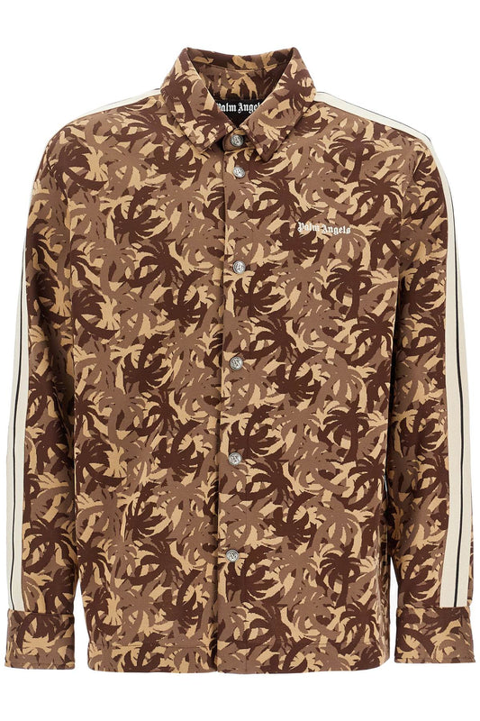 Palm Angels Palm Angels camouflage track overshirt