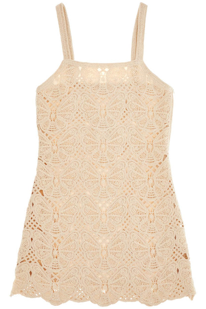 By Malene Birger By Malene Birger crochet fall mini dress