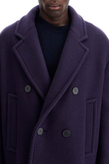 Lanvin Lanvin double-breasted heavy wool coat