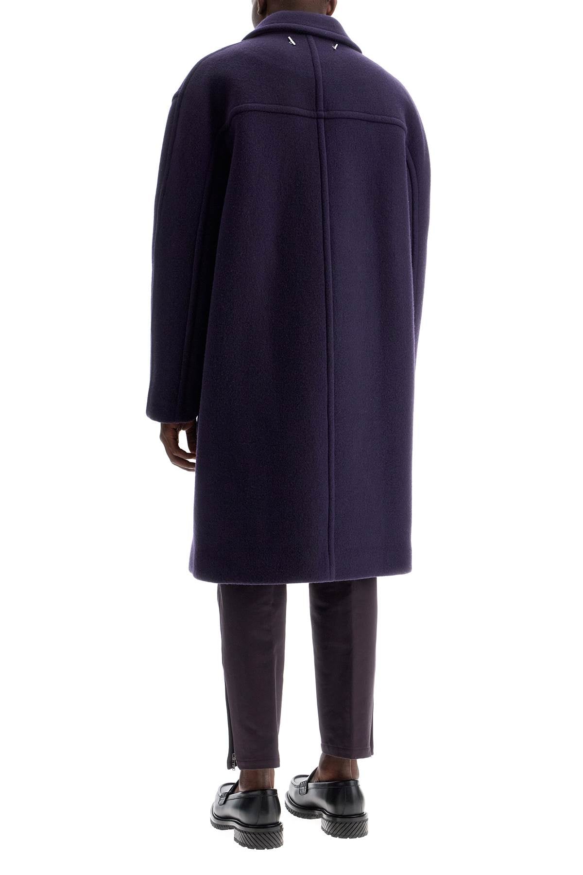 Lanvin Lanvin double-breasted heavy wool coat