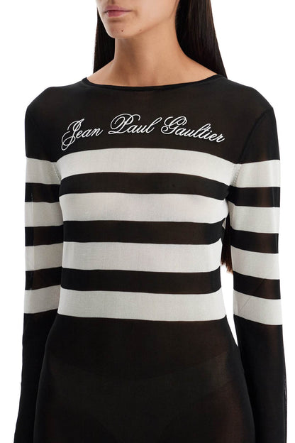 JEAN PAUL GAULTIER JEAN PAUL GAULTIER Abito in maglia marinière Signature