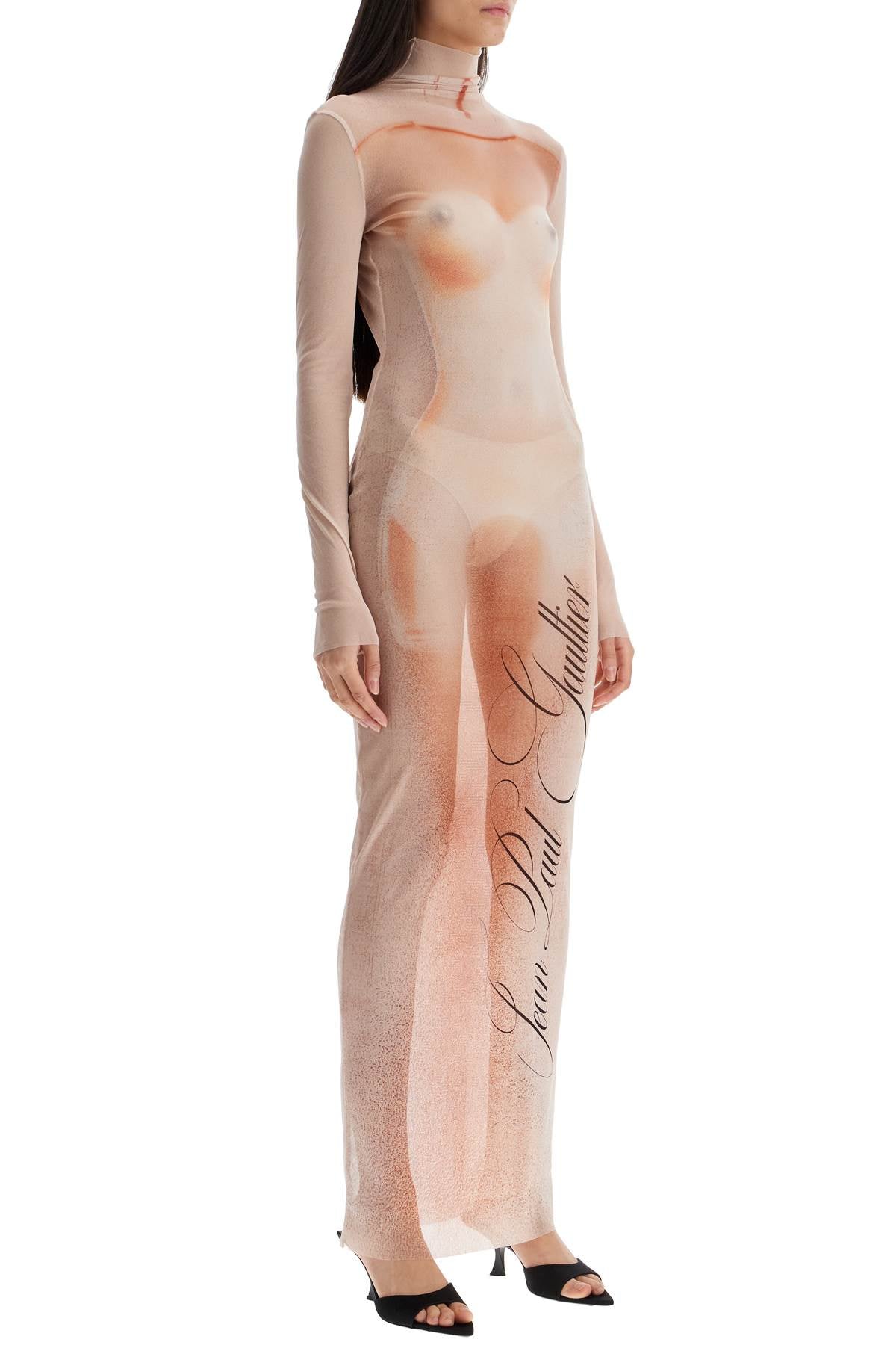 JEAN PAUL GAULTIER JEAN PAUL GAULTIER long mesh dress