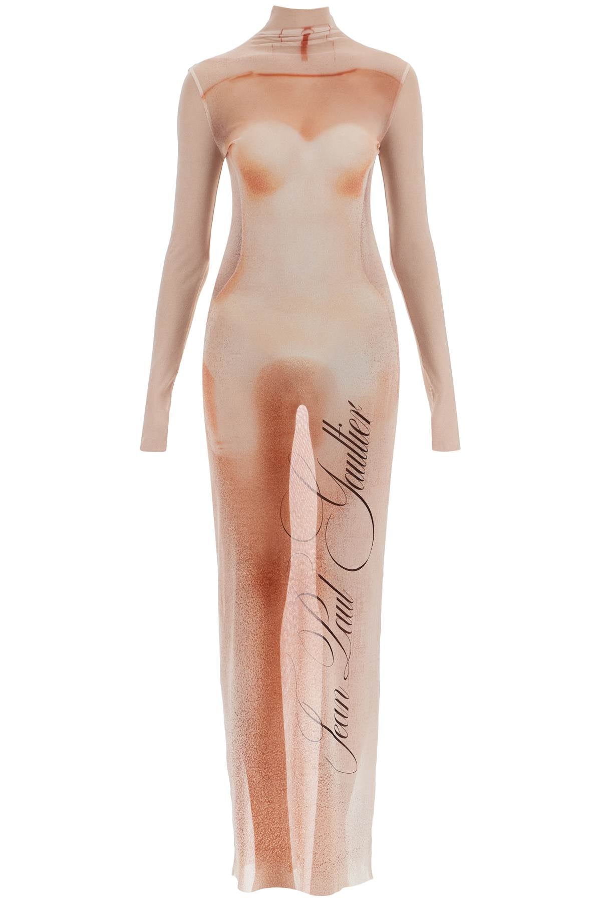 JEAN PAUL GAULTIER JEAN PAUL GAULTIER long mesh dress