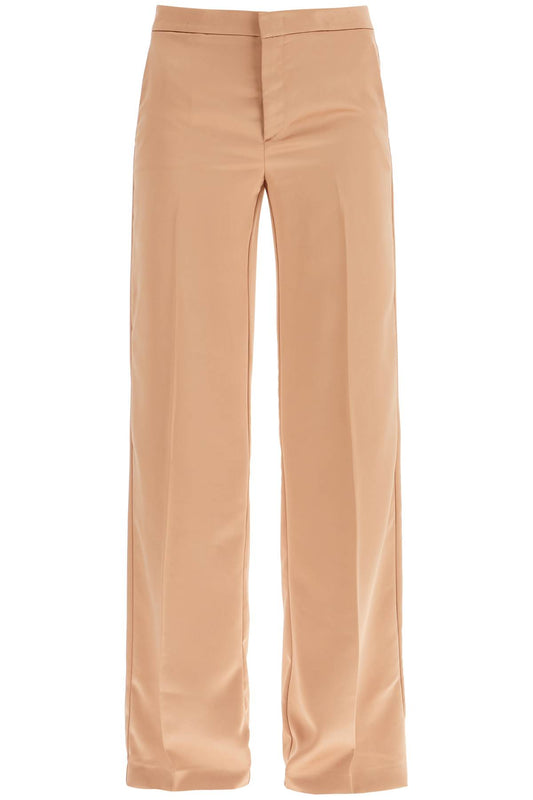 THE ANDAMANE THE ANDAMANE flared satin trousers