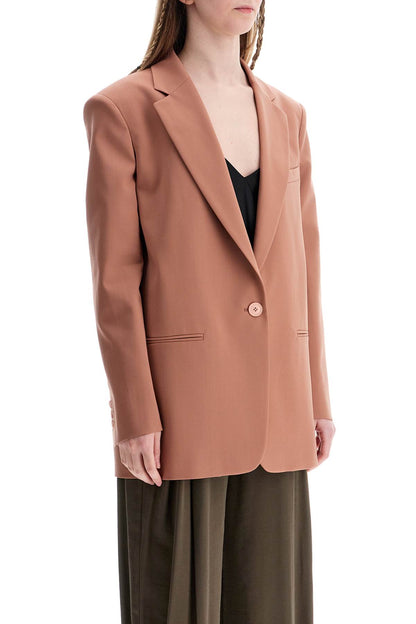 THE ANDAMANE THE ANDAMANE elegant dark pink synthetic blazer