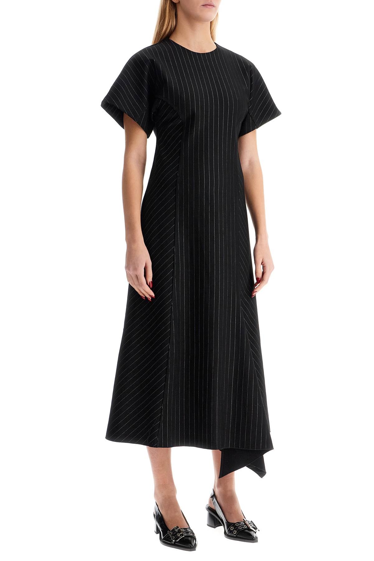 Ganni Ganni midi dress in lenzing