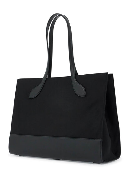 Bally Bally east/west nylon and leather tote bag