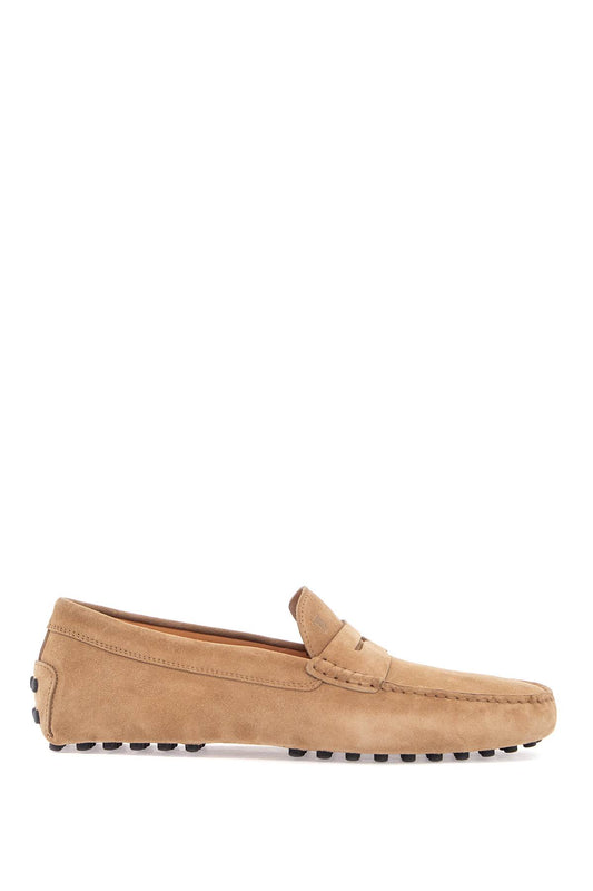 Tod'S Tod'S bisquit leather moccasin with rubber sole