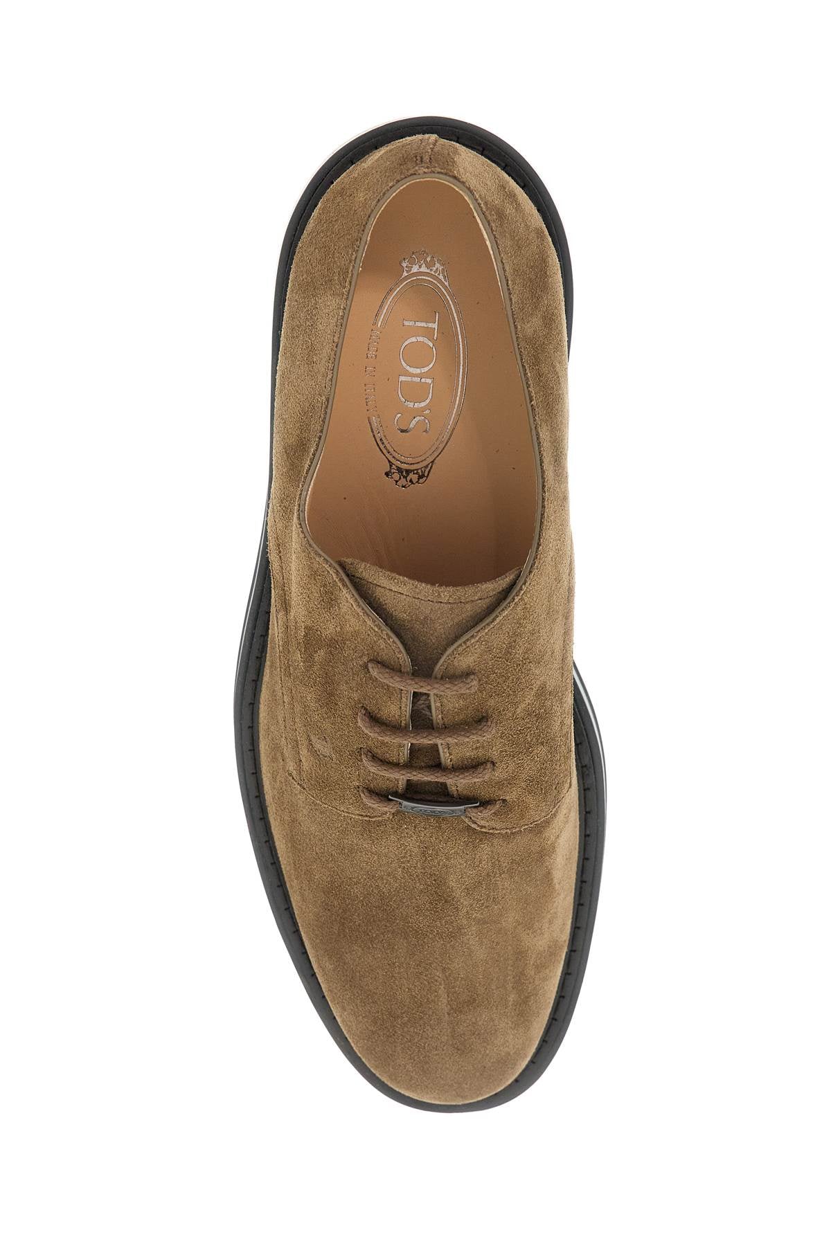 Tod'S Tod'S suede leather lace-up shoes