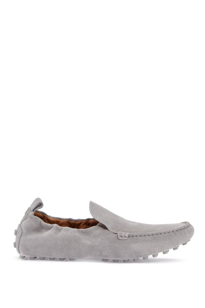 Tod'S Tod'S light gray calfskin women's loafers