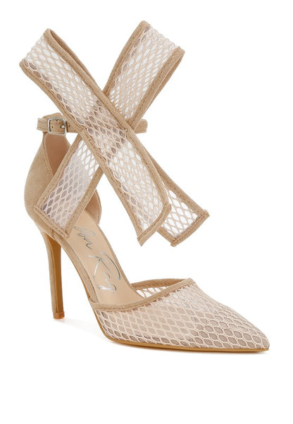 “REGINA” Big Bow Stiletto Sandals