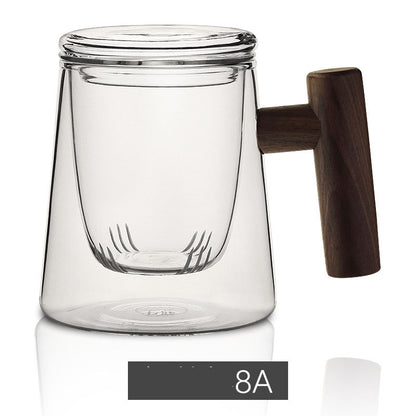 Tea Water Separation Transparent Filter Water Cup