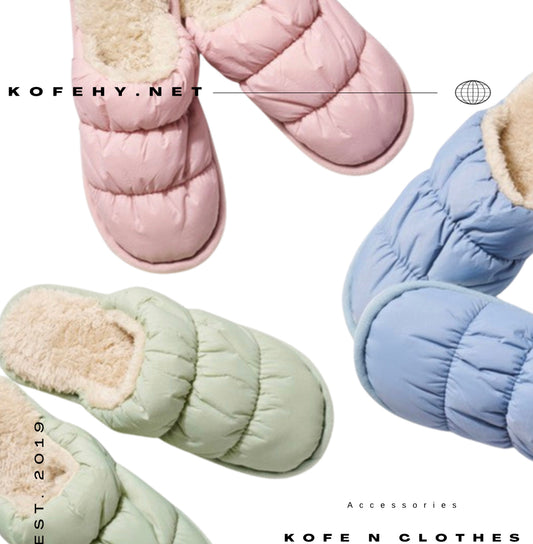 PUFFY SLIPPERS